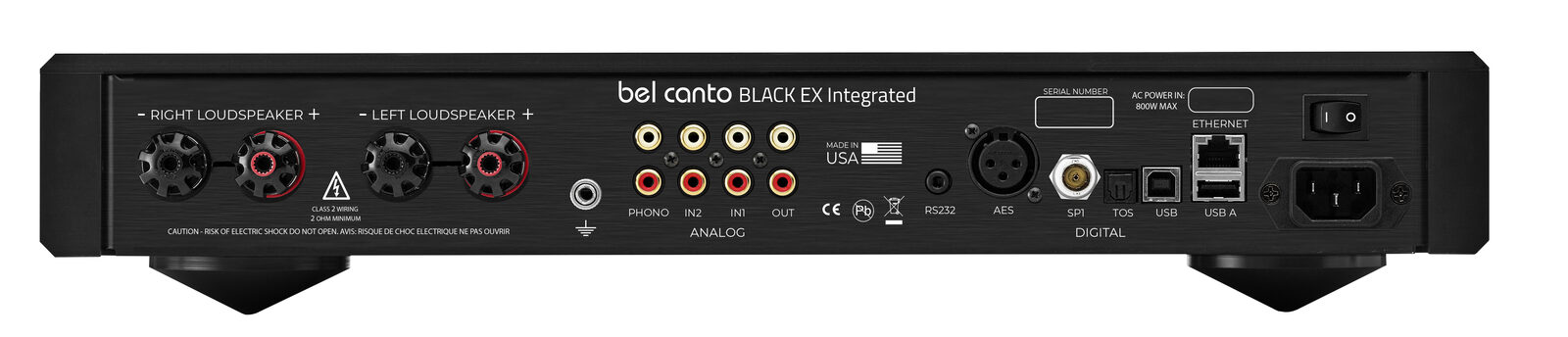 Black Ex Integrated Back Hi Res