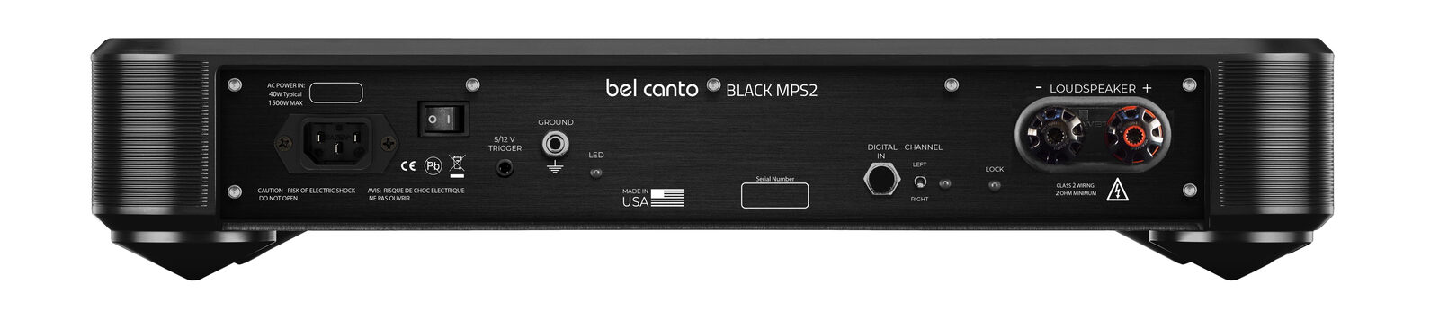 Bel Canto Black MPS2 Back Hi Res