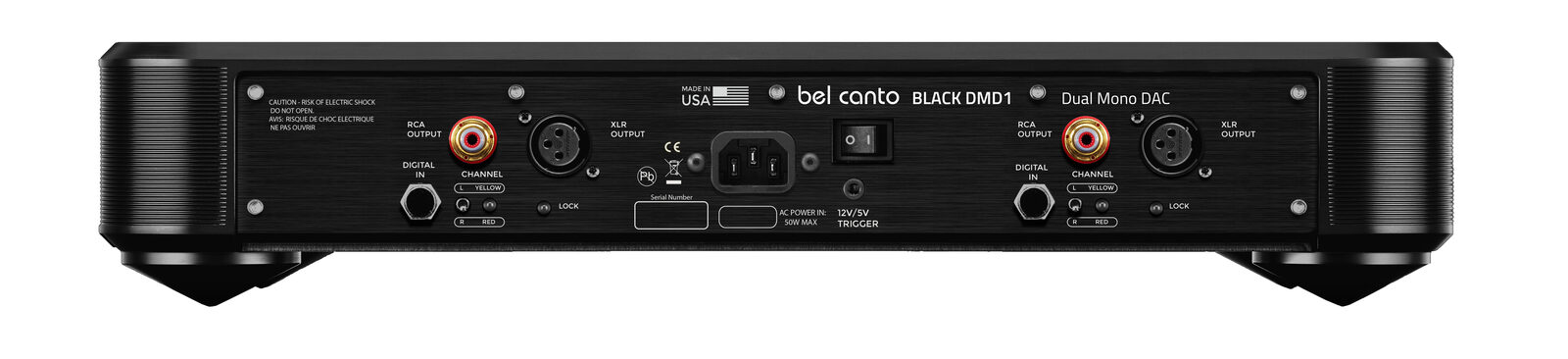 Black DMD1 Back Panel
